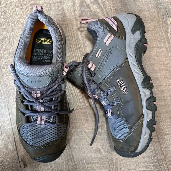 NWOB Keen Women's Steens Vent Low Height Breathable Hiking Shoes - Size 7.5 - Picture 1 of 16